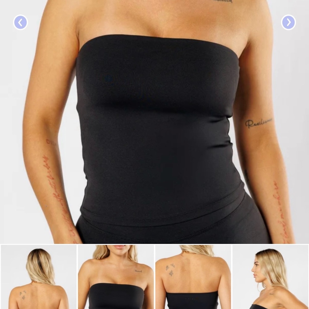 PARAGON Black Recstretch Brami Top